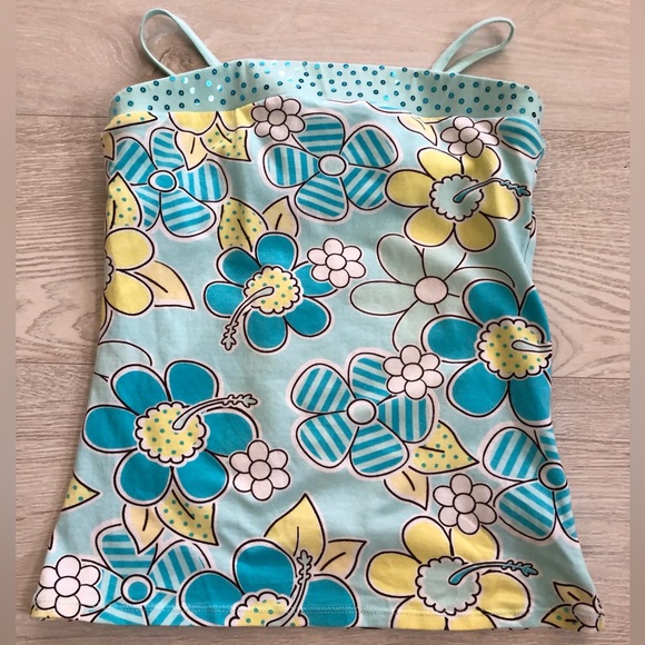 New Justice Girl’s Built In Bra Cami Tank Top - Picture 11 of 16